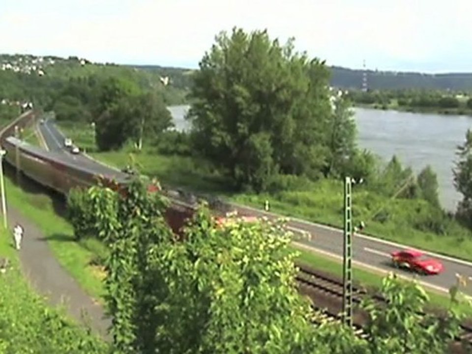 Linz am Rhein BR151, BR145, LTE BR185, DBAG BR185, 2x BR143, 2x BR425