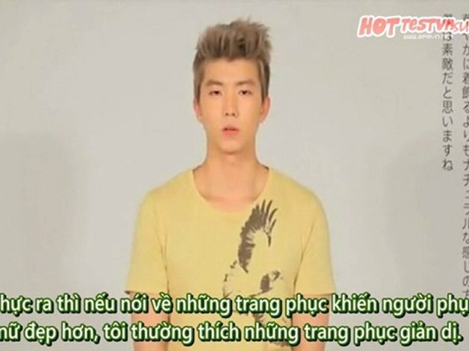 [2PMVN][Vietsub]Banana Republic - Wooyoung Interview cuts