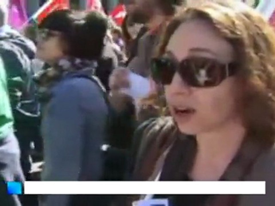 Multitudinarias manifestaciones sindicales contra la reforma laboral