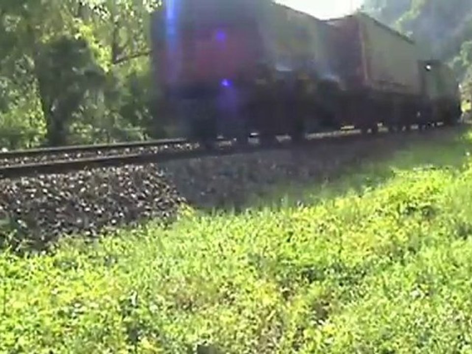 Südportale Loreley Tunnel, BR152, BR185, 3x BR143, Raddampfer Goethe, Rheinschiffe