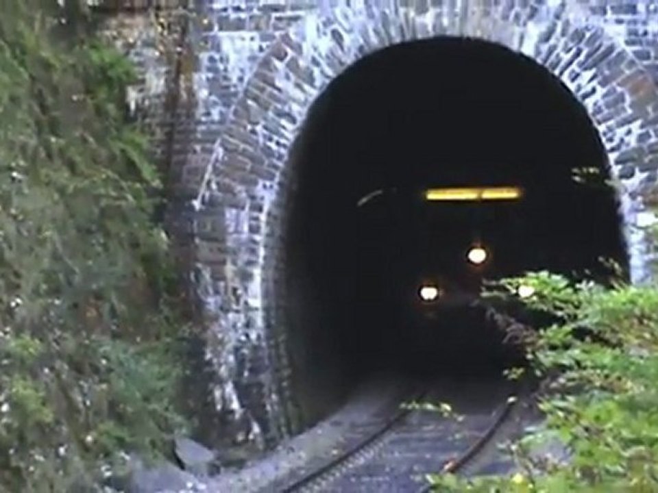 Hunsrückbahn BR218 Kalmut Tunnel