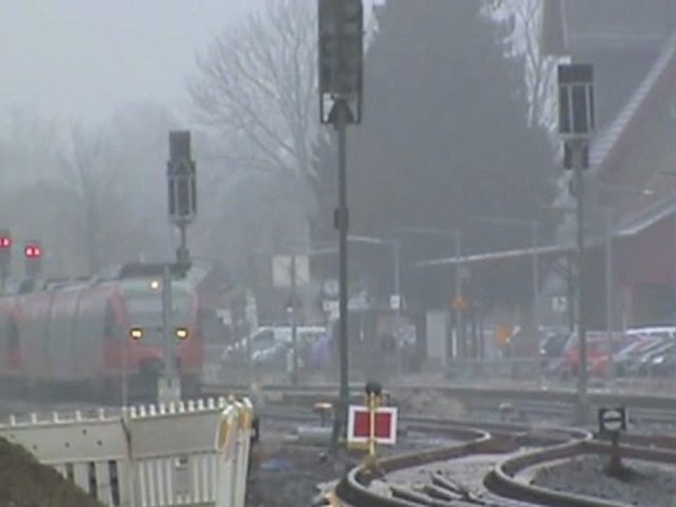 Bahnhof Meckenheim an der Voreifelbahn und zwei BR644 Talent