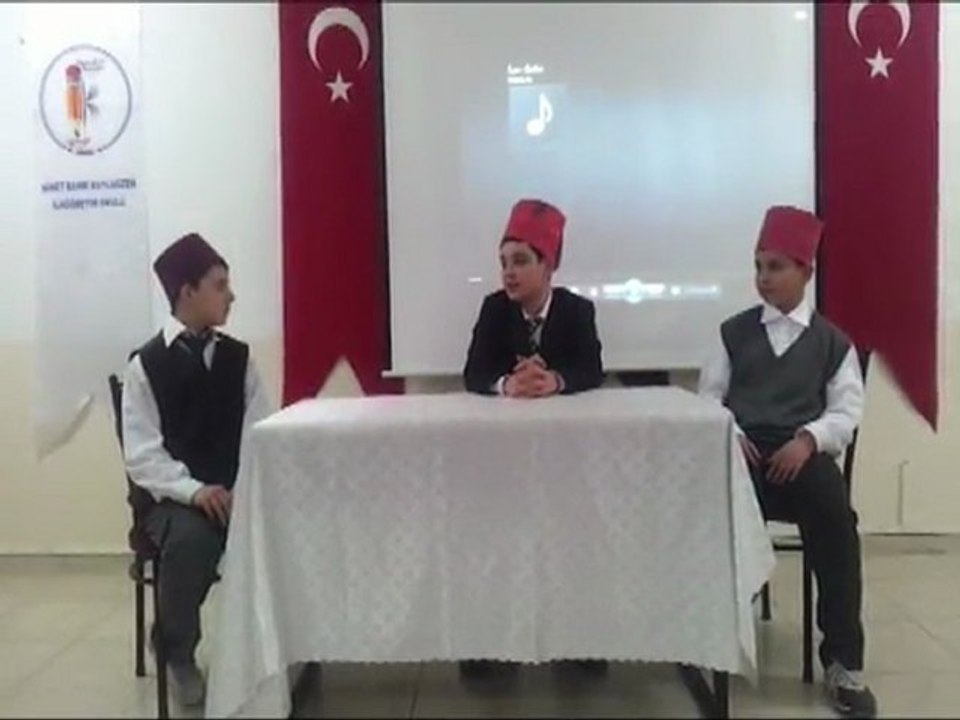 İSTİKLAL MARŞININ KABULÜNÜ TEMSİLİ CANLANDIRMA