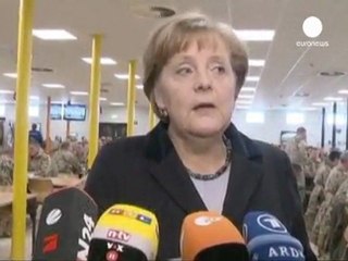 Merkel casts doubt over German withdrawal from Afghanistan