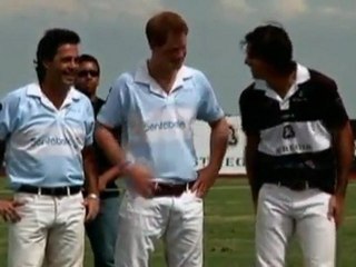 Prince Harry plays around for charity