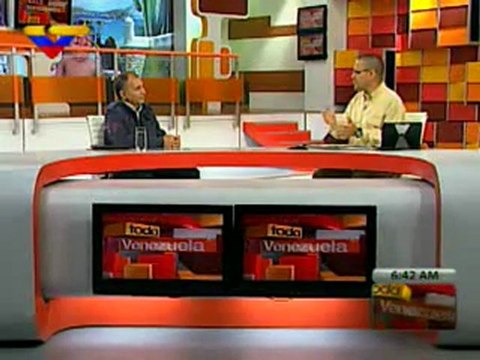(VIDEO) Toda Venezuela 12.03.2012 Francisco Sesto ministro para la Reconstruccin Urbana de Caracas 1/2