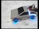 Russian Builds Remote-Controlled Flying Delorean