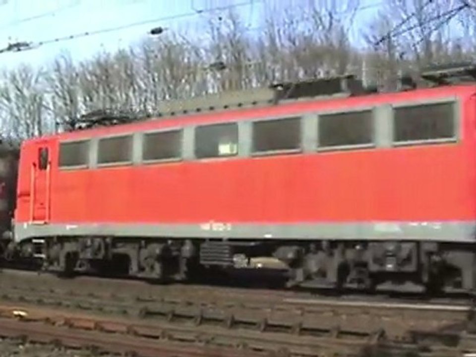 Rbf Köln-Gremberg, Köf III BR335, BR155, BR189, 5x BR140, 2x BR151, Railion BR185
