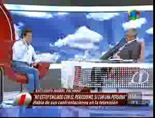 ANÍBAL PACHANO PIDE DISCULPAS A CORITA Y LUEGO SIGUE EN LA SUYA