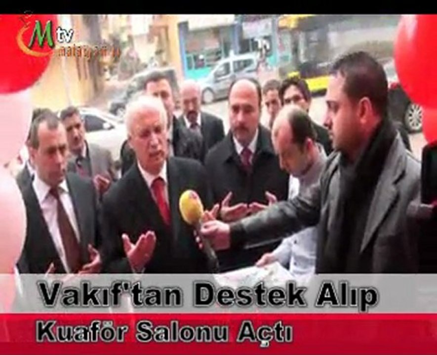 Vakıftan Yardım Alıp Kuaför Salonu Açtı