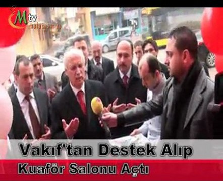 Vakıftan Yardım Alıp Kuaför Salonu Açtı