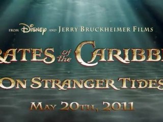 Pirates of the Caribbean - On Stranger Tides - Comic Con Teaser Trailer