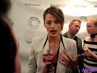 Stana Katic at Castle: PaleyFest 2012 Red Carpet