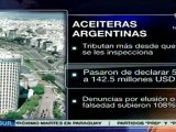 Aceiteras argentinas tributan más ganancias por inspecciones