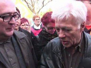 ArcelorMittal: l'humoriste Guy Bedos s'invite à Florange