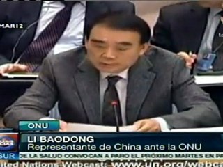 China reitera en la ONU rechazo a intervención en Siria