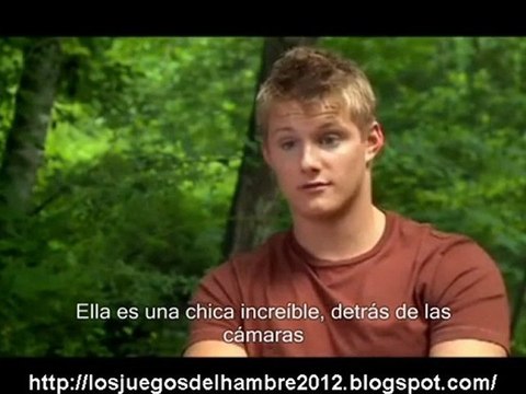 The Hunger Games cast interview Alexander Ludwig subtitulos español