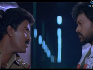 Gang Leader - Chiranjivi Angry On Inspector