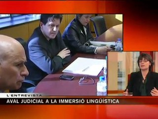 TV3 - Eva Pons, professora titular de Dret Constitucional de la UB, a l'"Entrevista del 3/24"