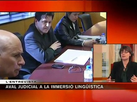 TV3 - Eva Pons, professora titular de Dret Constitucional de la UB, a l' Entrevista del 3/24