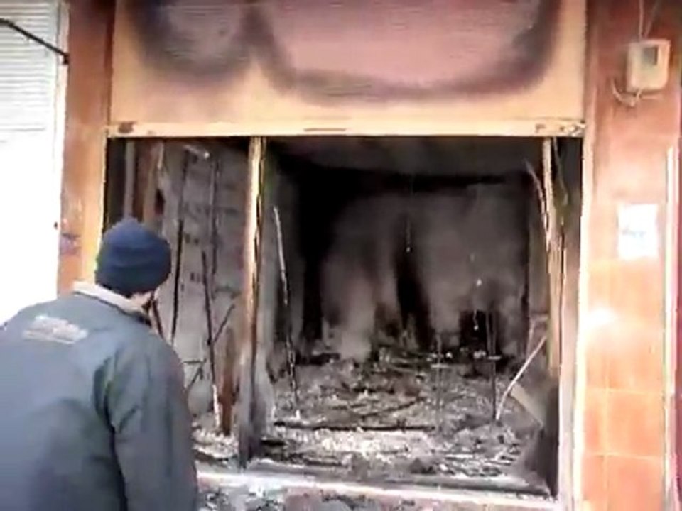 فري برس ادلب أريحا آثار الدمار الذي تعرضت إليه مدينة اريحا جراء القصف 12 3 2012 جـ8