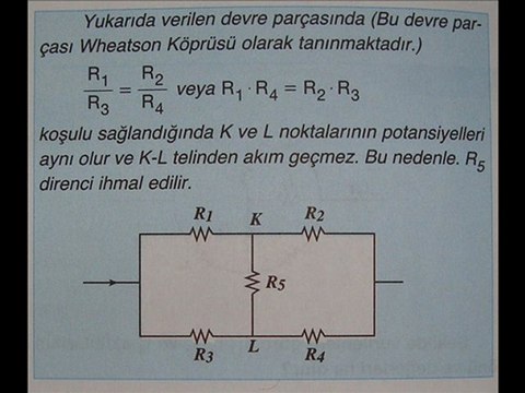 ELEKTRİK AKIMI SORU VE ÇÖZÜM SLAYTI 1