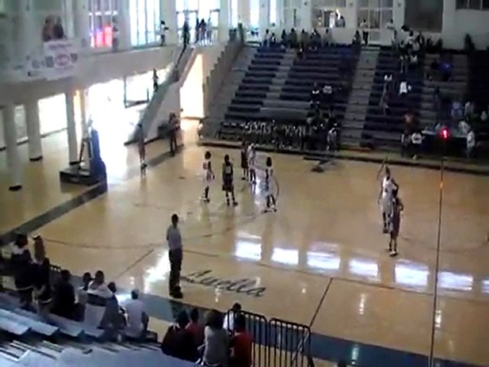 Black Jersey #14 NAENAE DAVIS vs MLK 2-15-11 (Quarter 3)