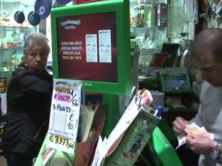 En période de crise, les Italiens accros au jeux de hasard