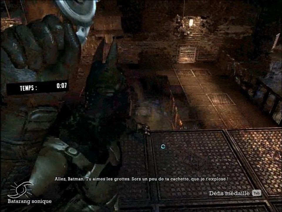 Défi Batman Arkham Asylum : Prédateur invisible