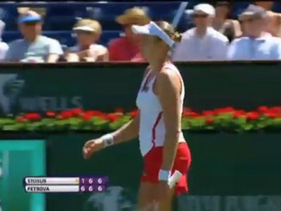 Indian Wells - Petrova wirft Stosur raus