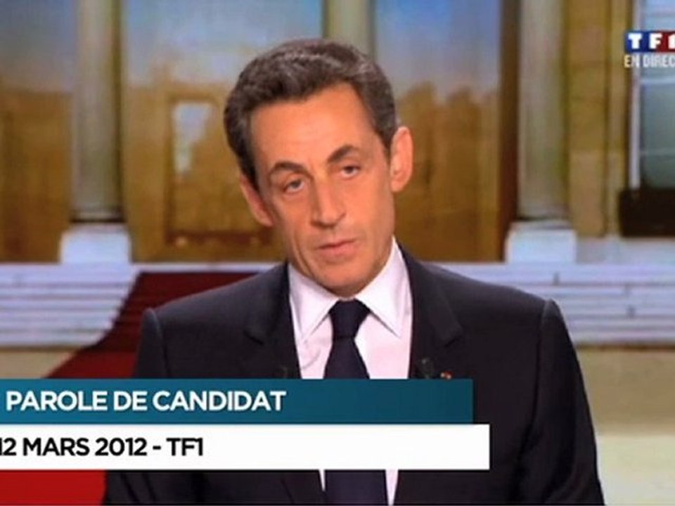 Nicolas Sarkozy tacle Laurence Ferrari dans "Parole de candidat" sur TF1