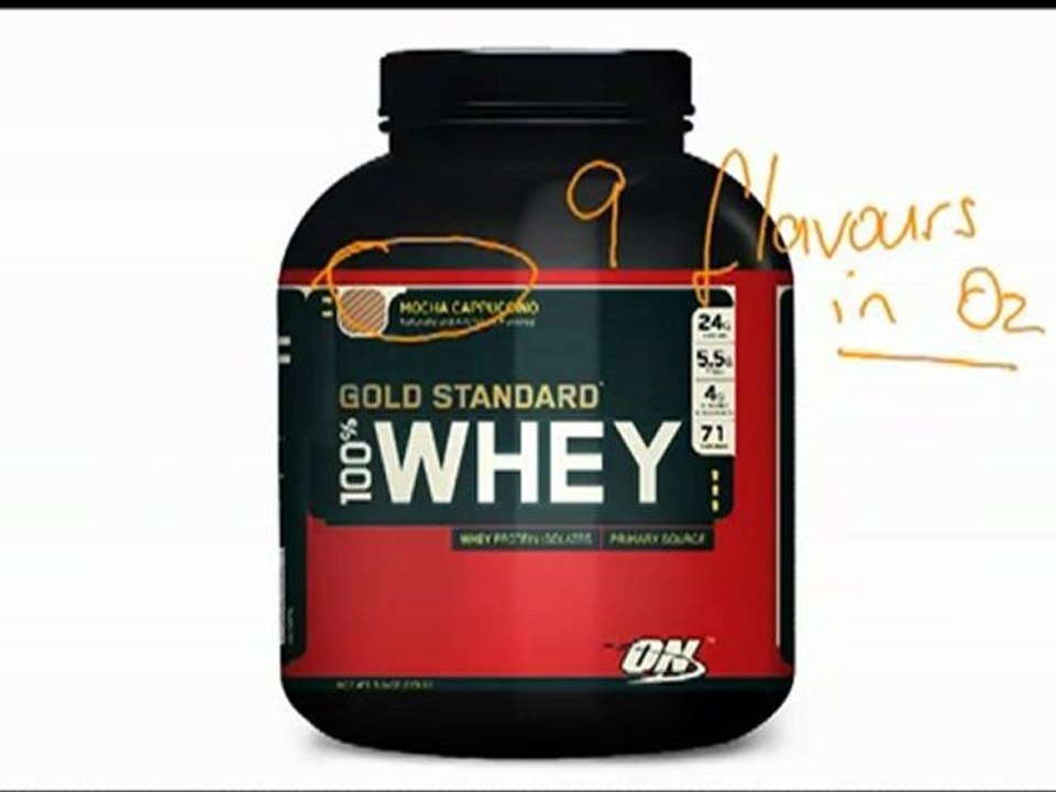 Bodybuilding with Optimum Nutrition 100% Whey Protein