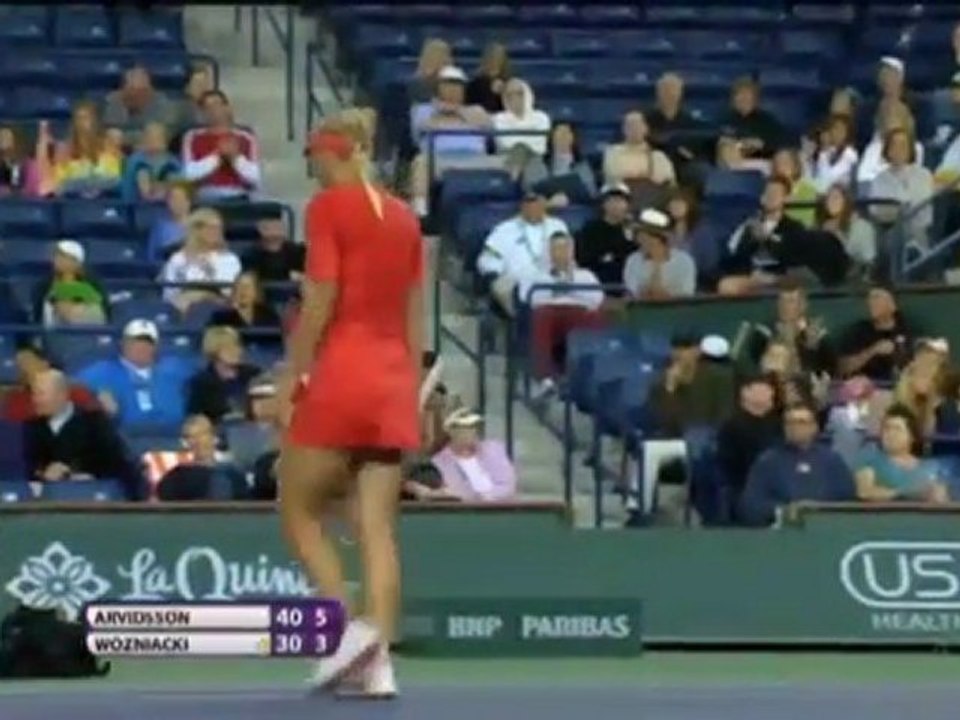 Indian wells - wozniacki siegt im skandinavien-duell