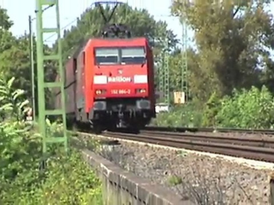 Bad Hönningen am Rhein, SKL, 2x BR140, BR152, BR425