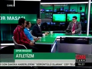CNNTurk Atletizim Şampiyonasi Aslı Çakır
