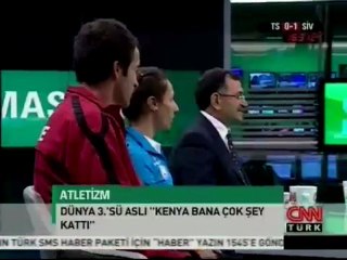 CNNTurk Haber Atletizim Şampiyonasi Aslı Çakır