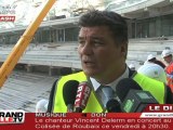 David Douillet en visite au Grand Stade de Lille