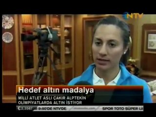 NTV Atletizim Şampiyonasi Aslı Çakır