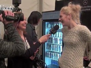 Hair & Makeup at Son Jung Wan Fall 2012 NYFW | FashionTV