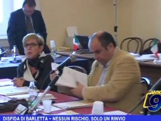 Disfida di Barletta | Nessun rischio, solo un rinvio