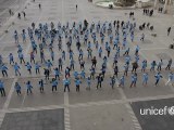Les Jeunes Ambassadeurs de l'Unicef France font leur flashmob à Lyon !