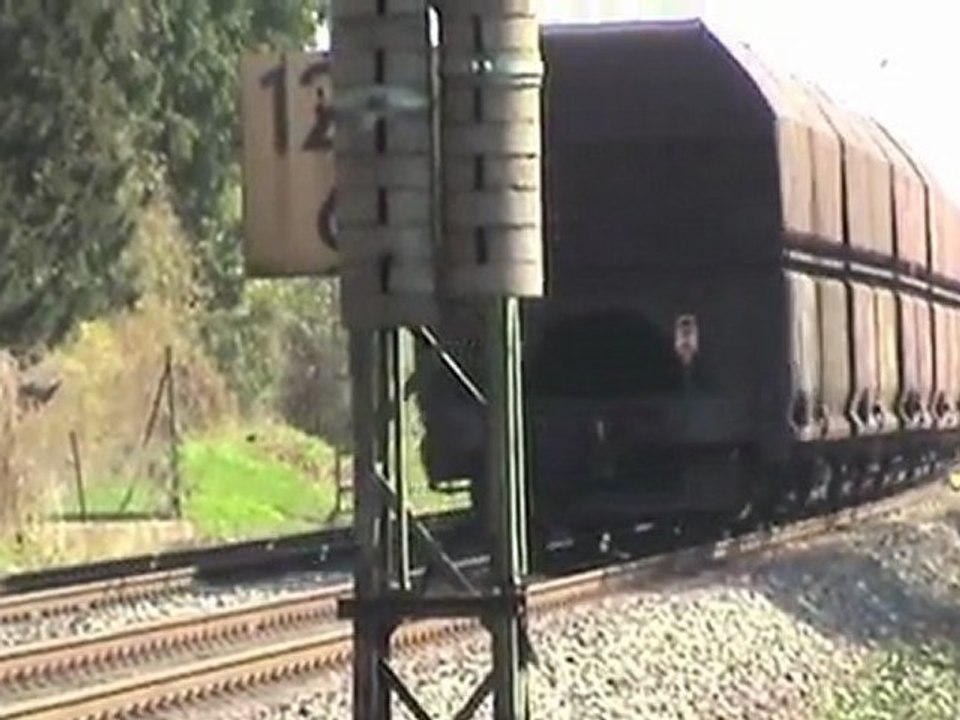 Hammerstein am rhein, br152, mrce taurus, 2x br151, 3x br143