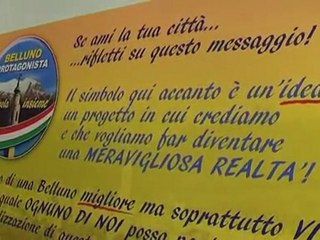 una cartolina per la nuova belluno