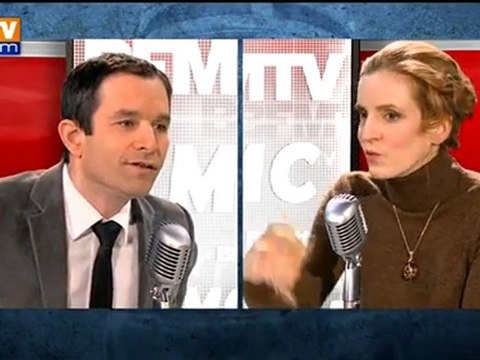 Présidentielle : le débat entre Nathalie Kosciusko-Morizet et Benoit Hamon - partie 1