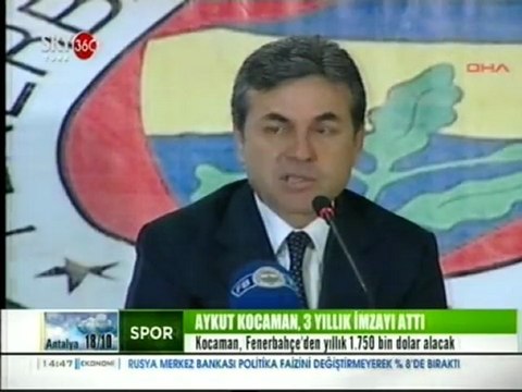 Aykut Kocaman 3 Yıllık İmzayı Attı