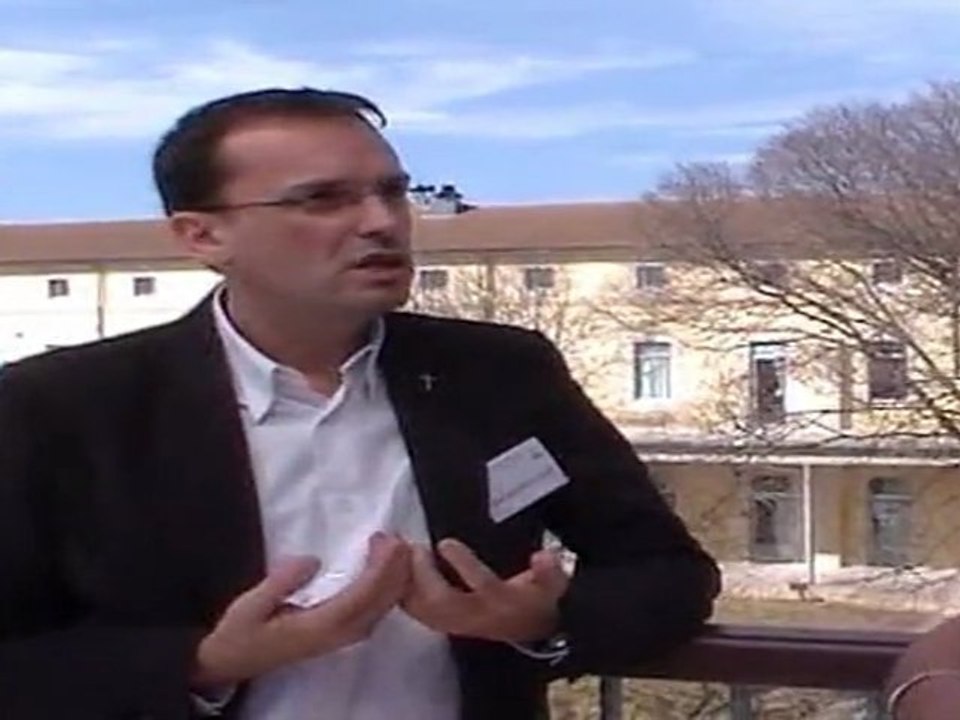 Interview du père Eric Poinsot lors de la rencontre des animateurs de la Pastorale des Jeunes à Nîmes