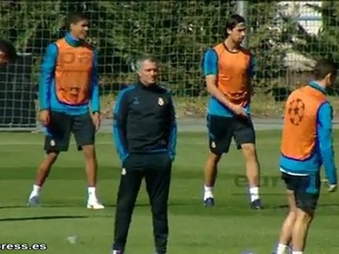 Entrenamiento del Real Madrid