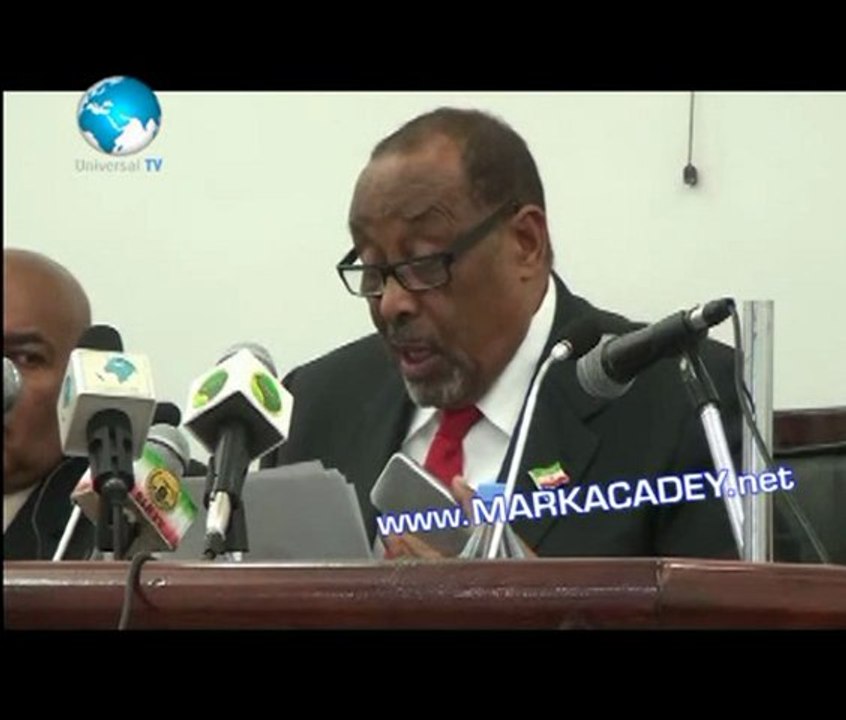 Barnaamijka Khudbada Madaxweynaha Somaliland
