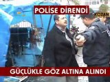 KOZAN TV_POLİSE DİRENDİ