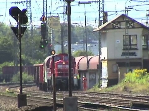 Bahnhof Neuwied, BR151, BR140, BR294, BR143, 2x BR185, BR425